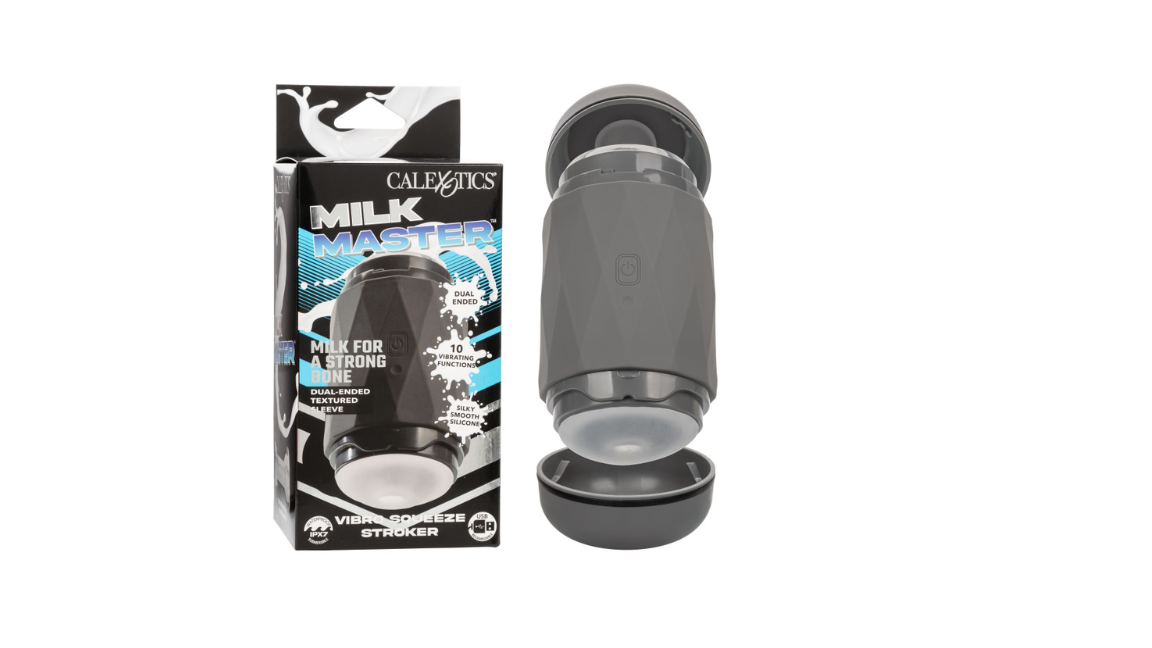 Milk Master™ Vibro Squeeze Stroker