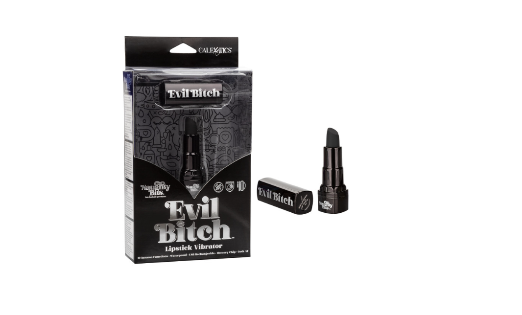 Naughty Bits® Evil Bitch™ Lipstick Vibrator