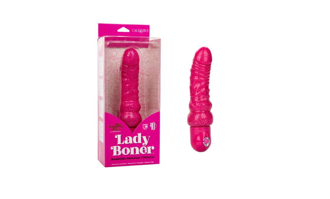 Naughty Bits® Lady Boner™ Bendable Personal Vibrator