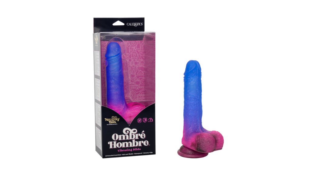 Naughty Bits® Ombré Hombre® Vibrating Dildo