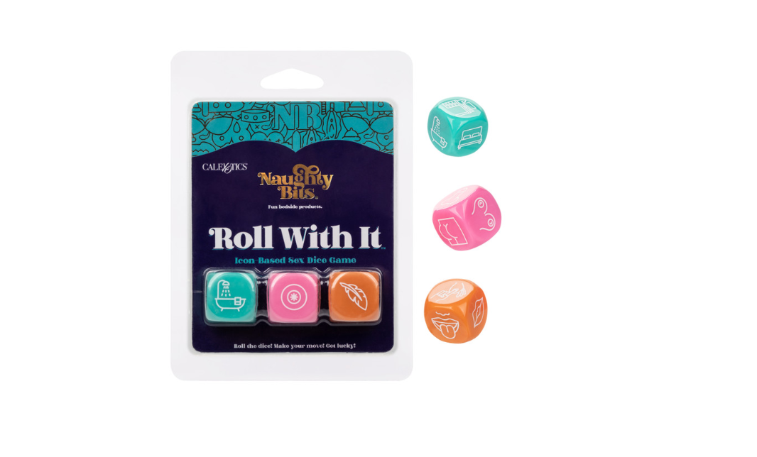 Naughty Bits® Roll With It™ Icon-Based Sex Dice Game