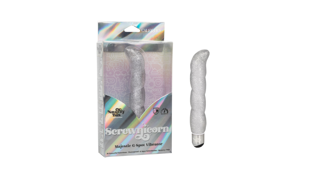 Naughty Bits® Screwnicorn® Majestic G-spot Vibrator