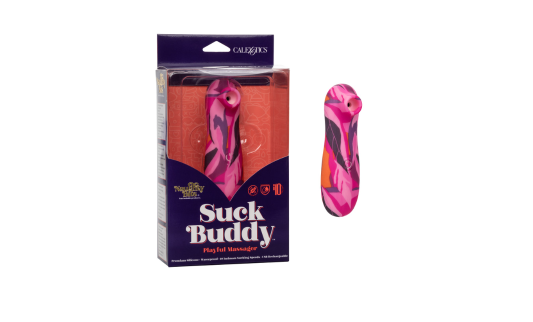 Naughty Bits® Suck Buddy™ Playful Massager
