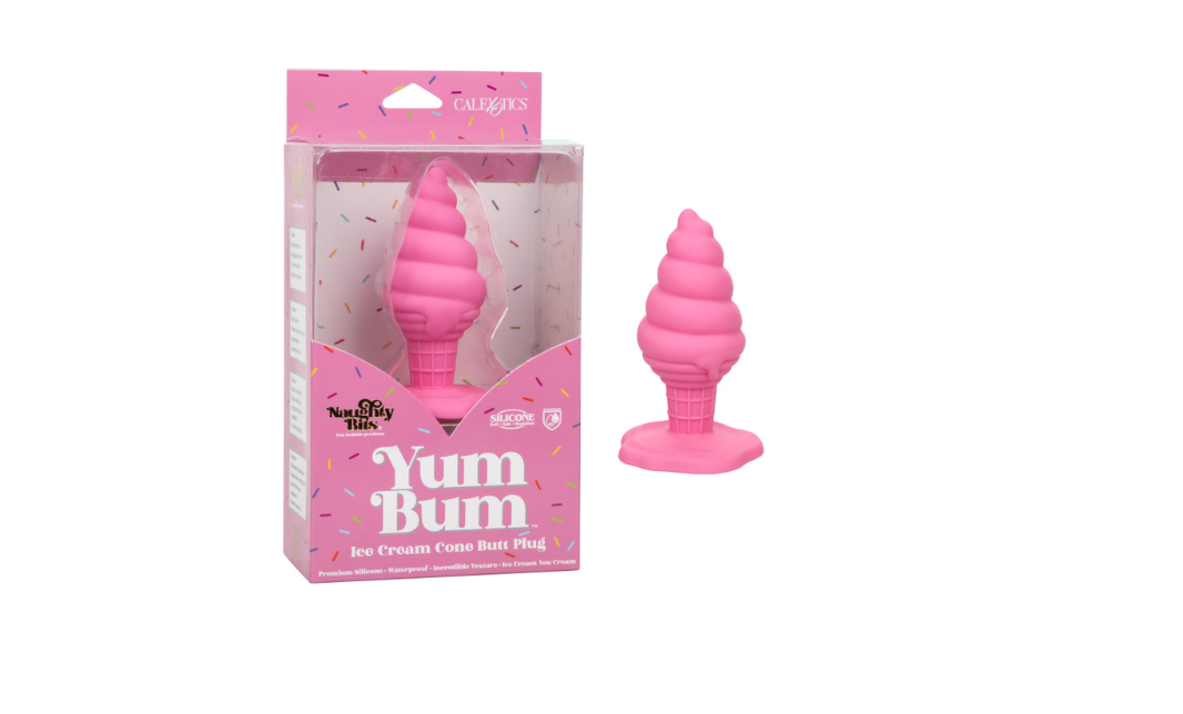 Naughty Bits® Yum Bum™ Ice Cream Cone Butt Plug