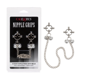 Nipple Grips 4-Point Nipple Press with Bells