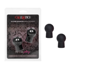 Nipple Play® Silicone Advanced Nipple Suckers - Black