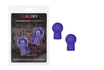 Nipple Play® Silicone Advanced Nipple Suckers - Purple