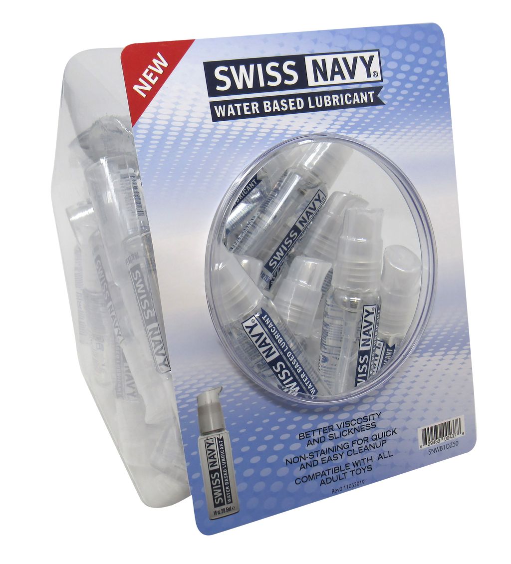 Water-Based Lubricant 1oz/50ct Fishbowl
