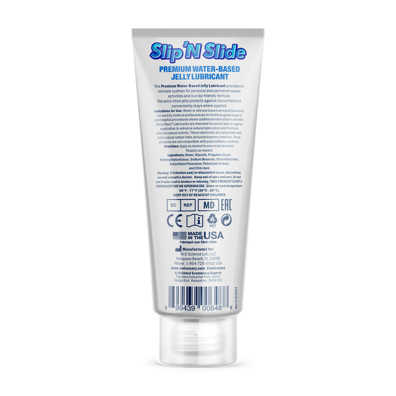 Slip'N Slide Premium Jelly Lubricant 2oz