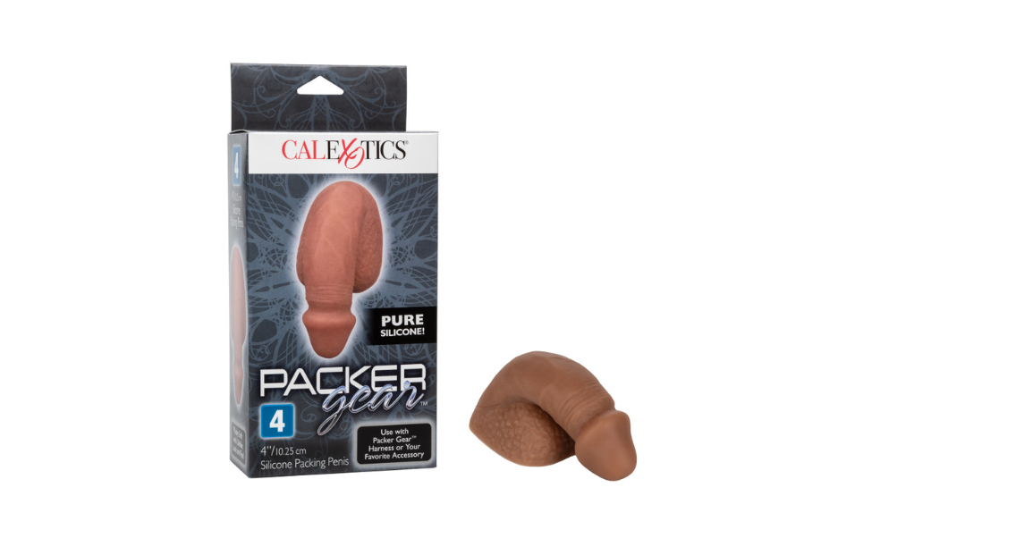 Packer Gear® 4"/10.25 cm Packing Penis™ - Brown