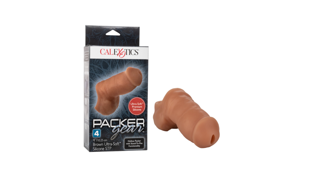 Packer Gear® 4"/10.25 cm Ultra-Soft™ Silicone STP Packer - Brown