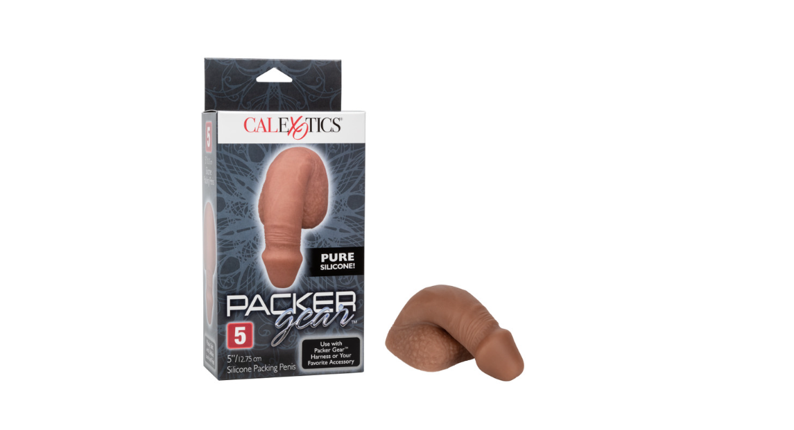 Packer Gear® 5"/12.75 cm Packing Penis™ - Brown