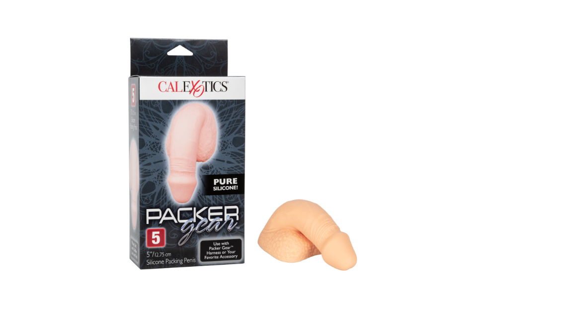 Packer Gear® 5"/12.75 cm Silicone Packing Penis™ - Ivory