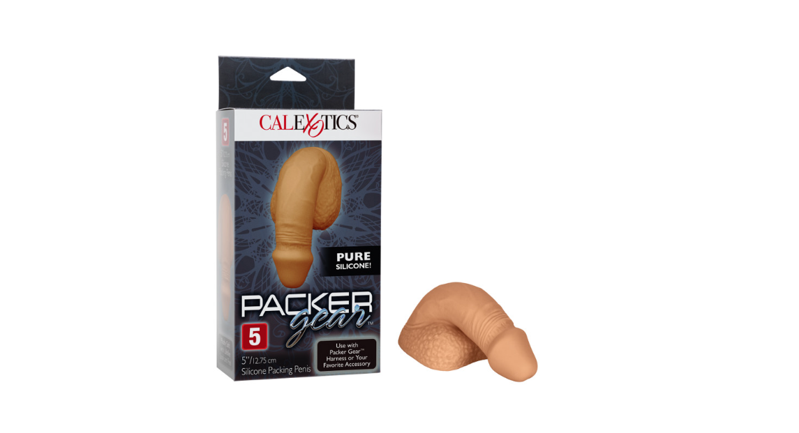 Packer Gear® 5"/12.75 cm Silicone Packing Penis™ - Tan