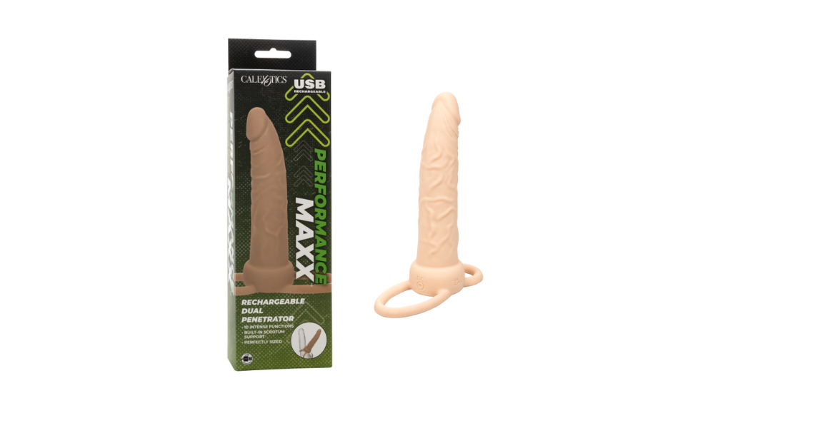 Performance Maxx™ Rechargeable Dual Penetrator - Ivory
