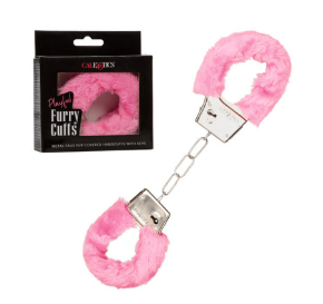 Playful Furry Cuffs - Pink