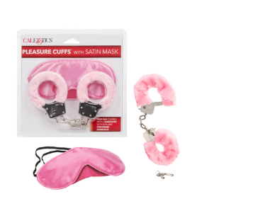 Pleasure Cuffs™ With Satin Mask