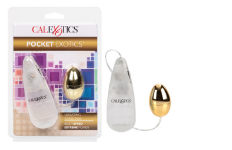 Pocket Exotics® Vibrating Gold Egg