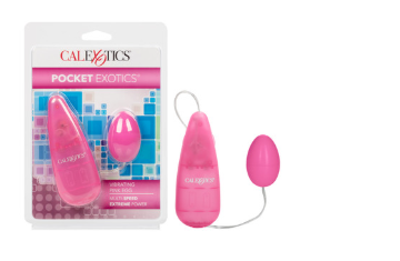 Pocket Exotics® Vibrating Pink Egg