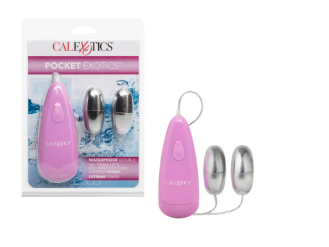 Pocket Exotics® Waterproof Double Silver Bullets