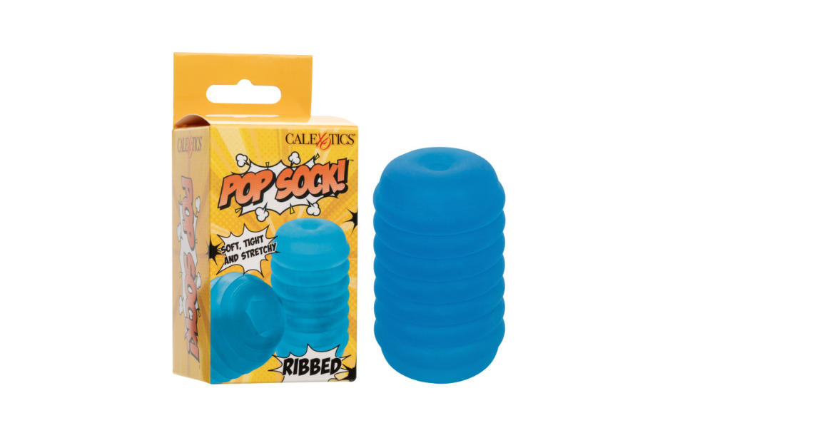 Pop Sock!™ Ribbed - Blue