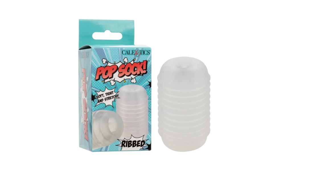 Pop Sock!™ Ribbed - Clear