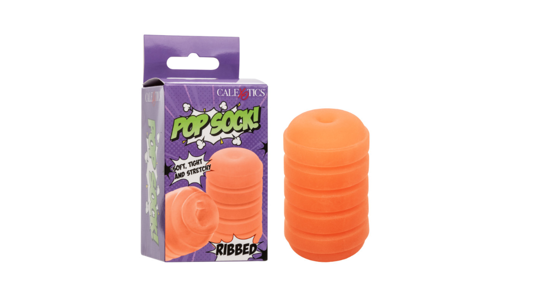 Pop Sock!™ Ribbed - Orange