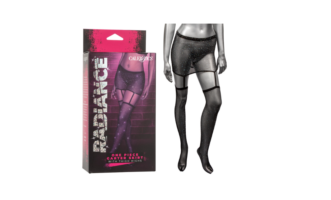 Radiance™ One Piece Garter Skirt with Thigh Highs