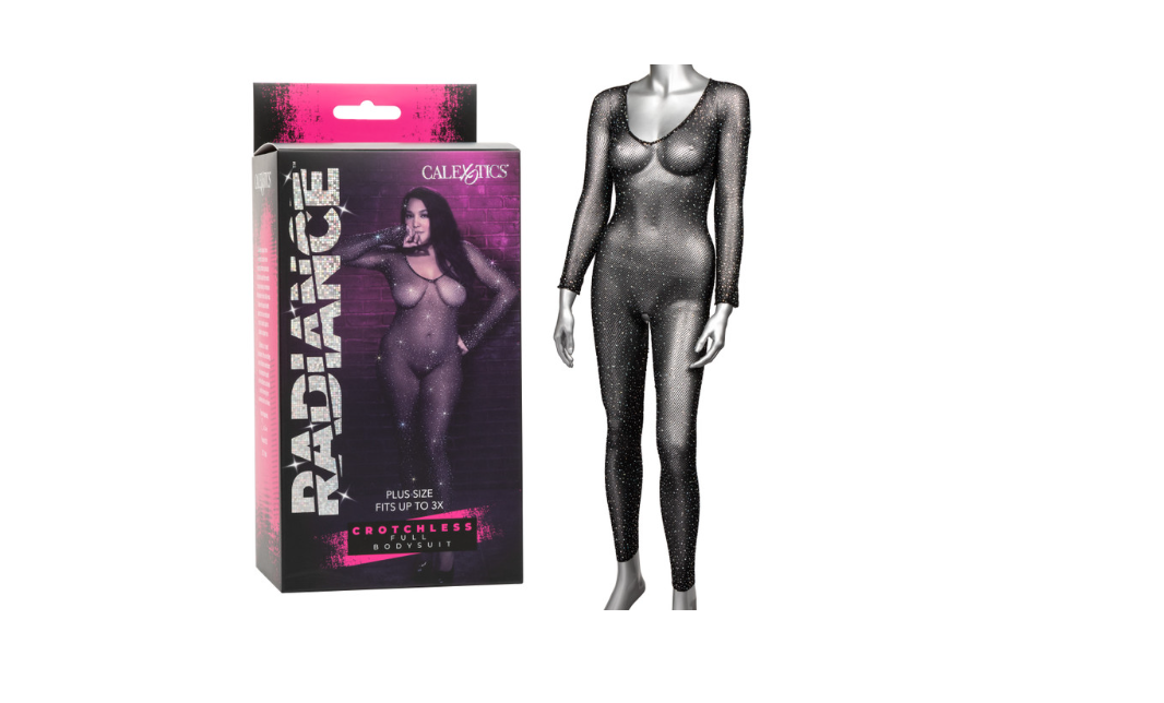 Radiance™ Plus Size Crotchless Full Body Suit