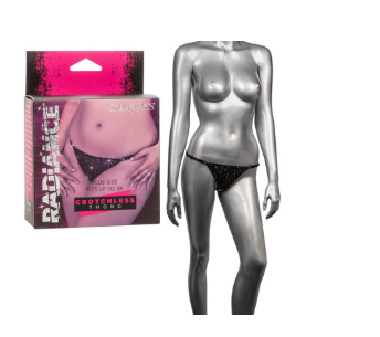 Radiance™ Plus Size Crotchless Thong