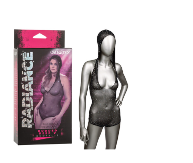 Radiance™ Plus Size Hooded Deep V Body Suit