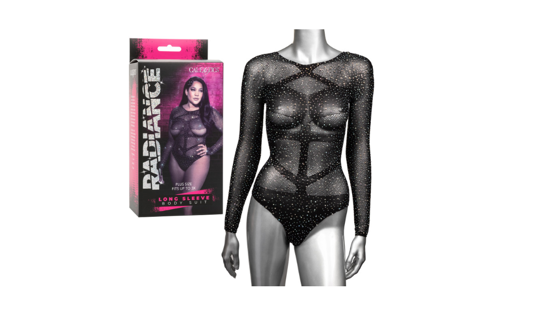 Radiance™ Plus Size Long Sleeve Body Suit