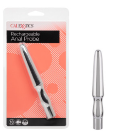 Rechargeable Anal Probe - Silver
