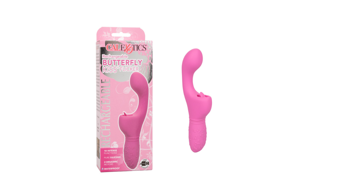 Rechargeable Butterfly Kiss® Flicker - Pink