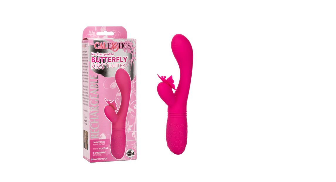 Rechargeable Butterfly Kiss® Flutter - Pink