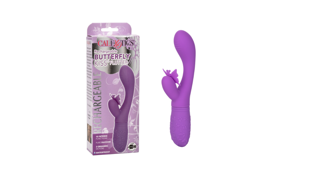 Rechargeable Butterfly Kiss® Flutter - Purple