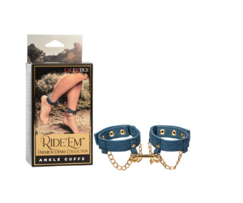Ride 'em™ Premium Denim Collection Ankle Cuffs
