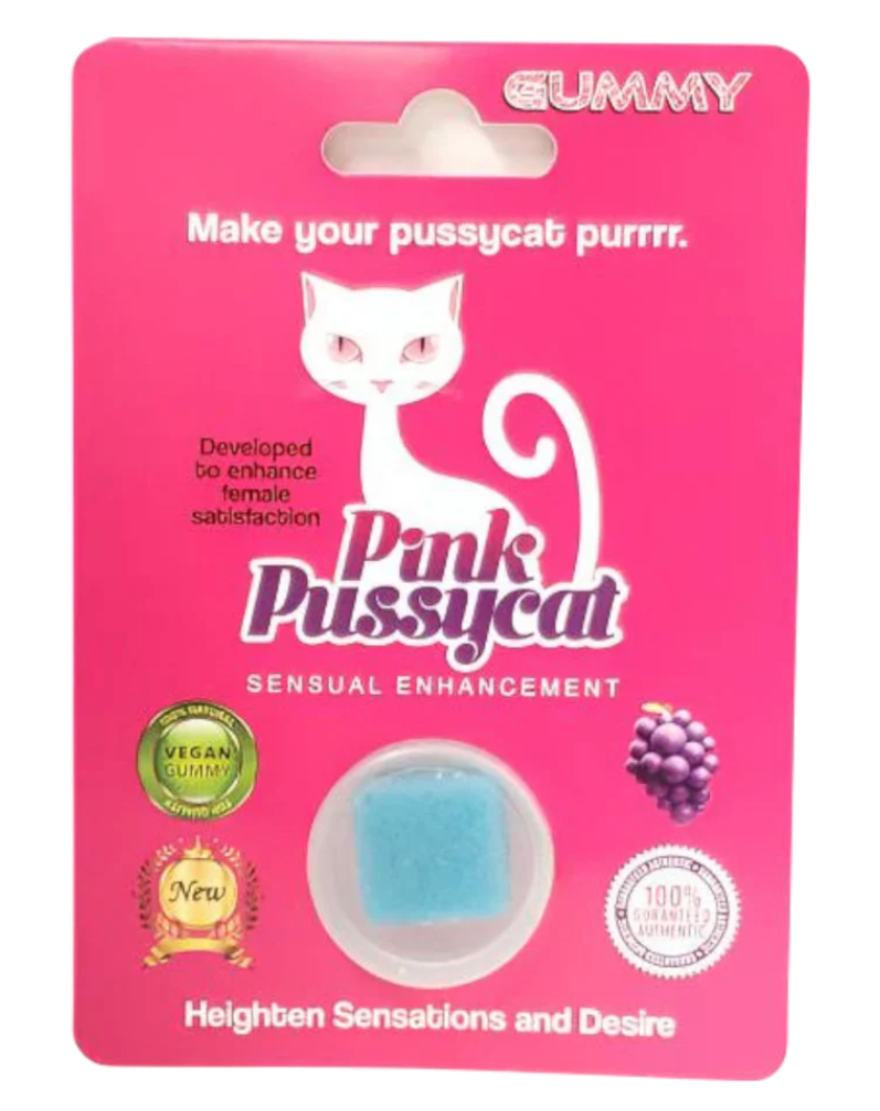 Pink Pussycat Gummy 24pz