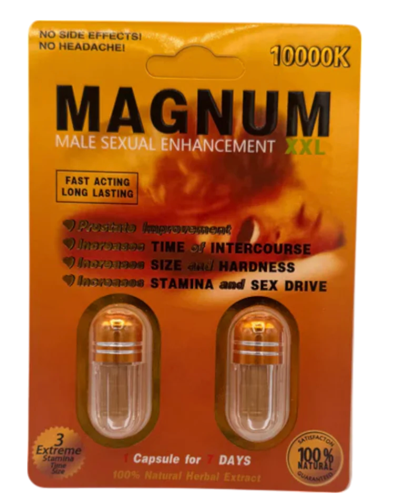 Magnum 1000k Male Enhancement Capsule 24 pz