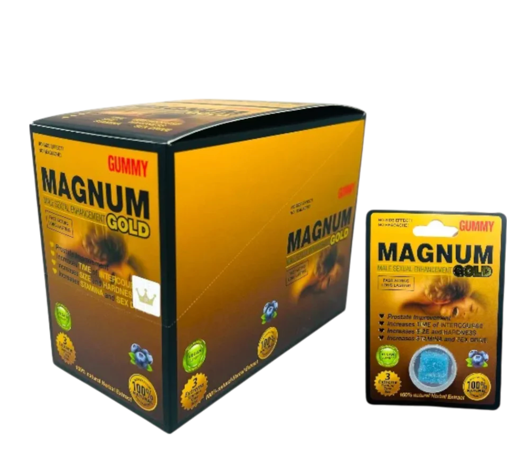 Magnum Gold Enhancement Gummy 24 pz