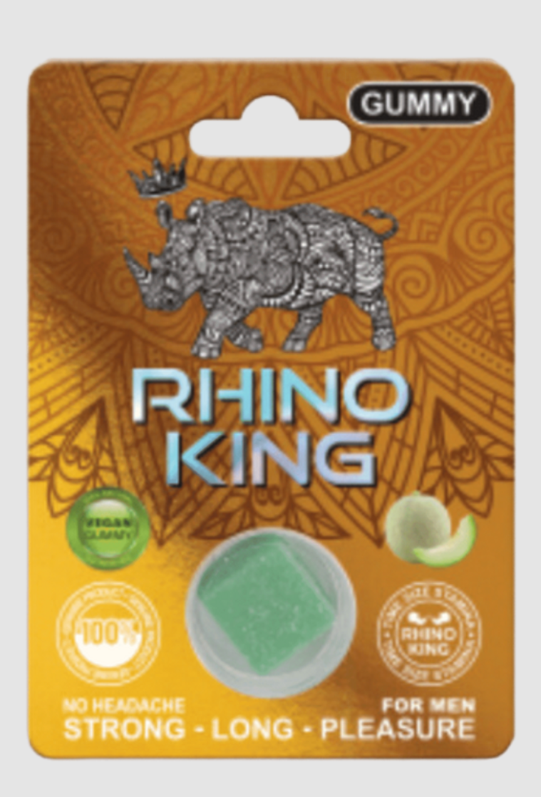 Rhino King Limon Gummy 24 pz