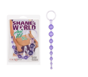 Shane's World® Anal 101™ Intro Beads - Purple