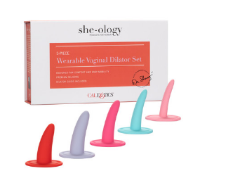 She-ology® 5-piece Wearable Vaginal Dilator Set