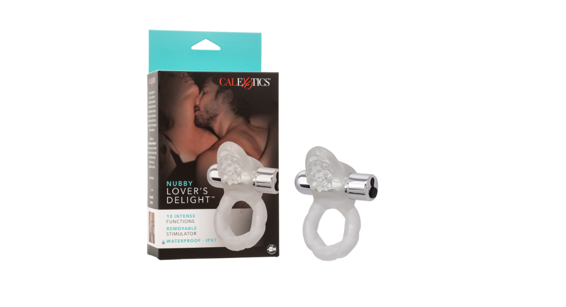 Silicone Rechargeable Nubby Lover’s Delight