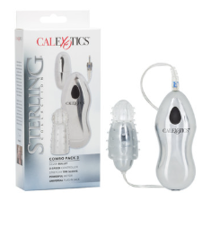 Sterling Collection™ Silver Bullet with 2-Speed Controller Plus Sleeve