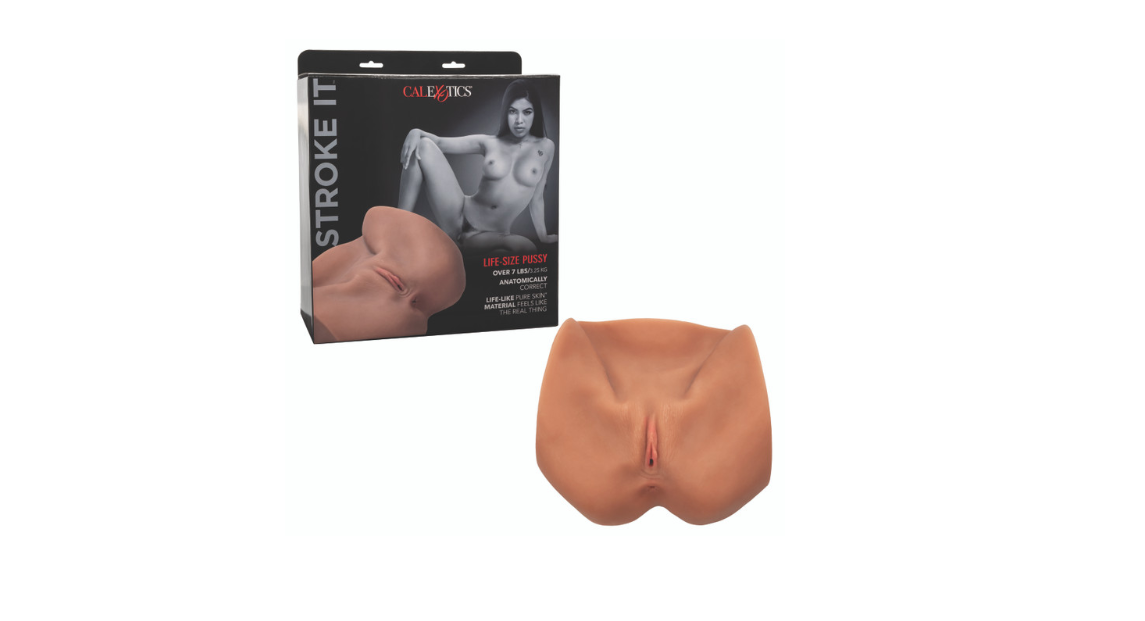 Stroke It™ Life-size Pussy - Brown