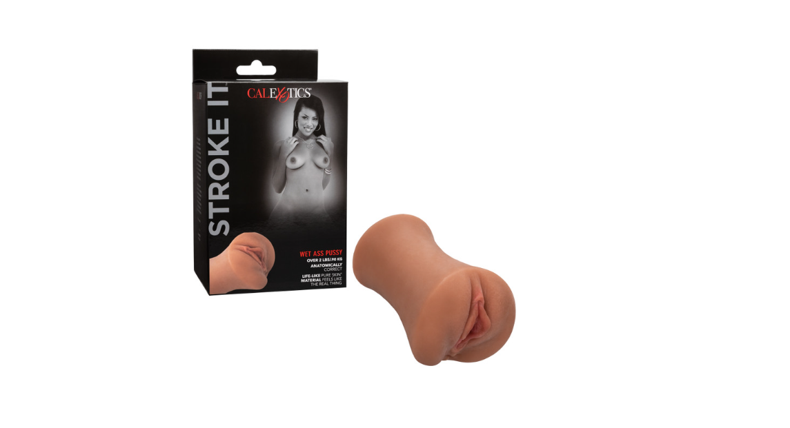 Stroke It™ Wet Ass Pussy - Brown