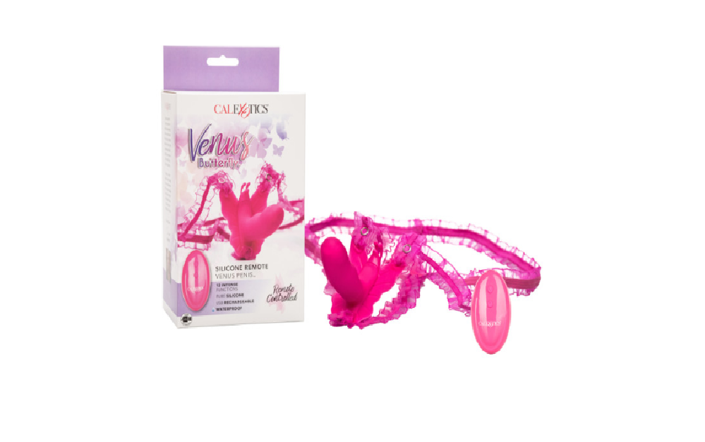 Venus Butterfly® Silicone Remote Rocking Penis™