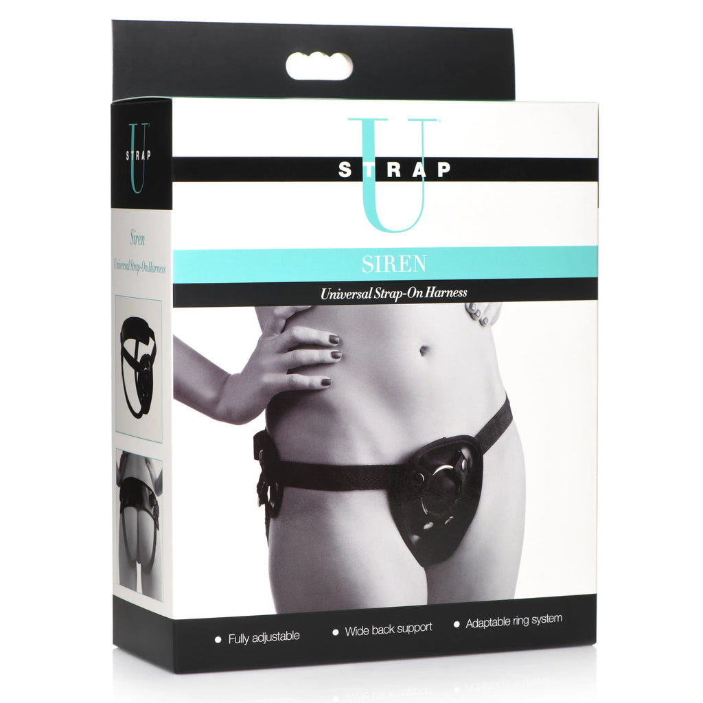 Siren Universal Strap On Harness with Rear Support