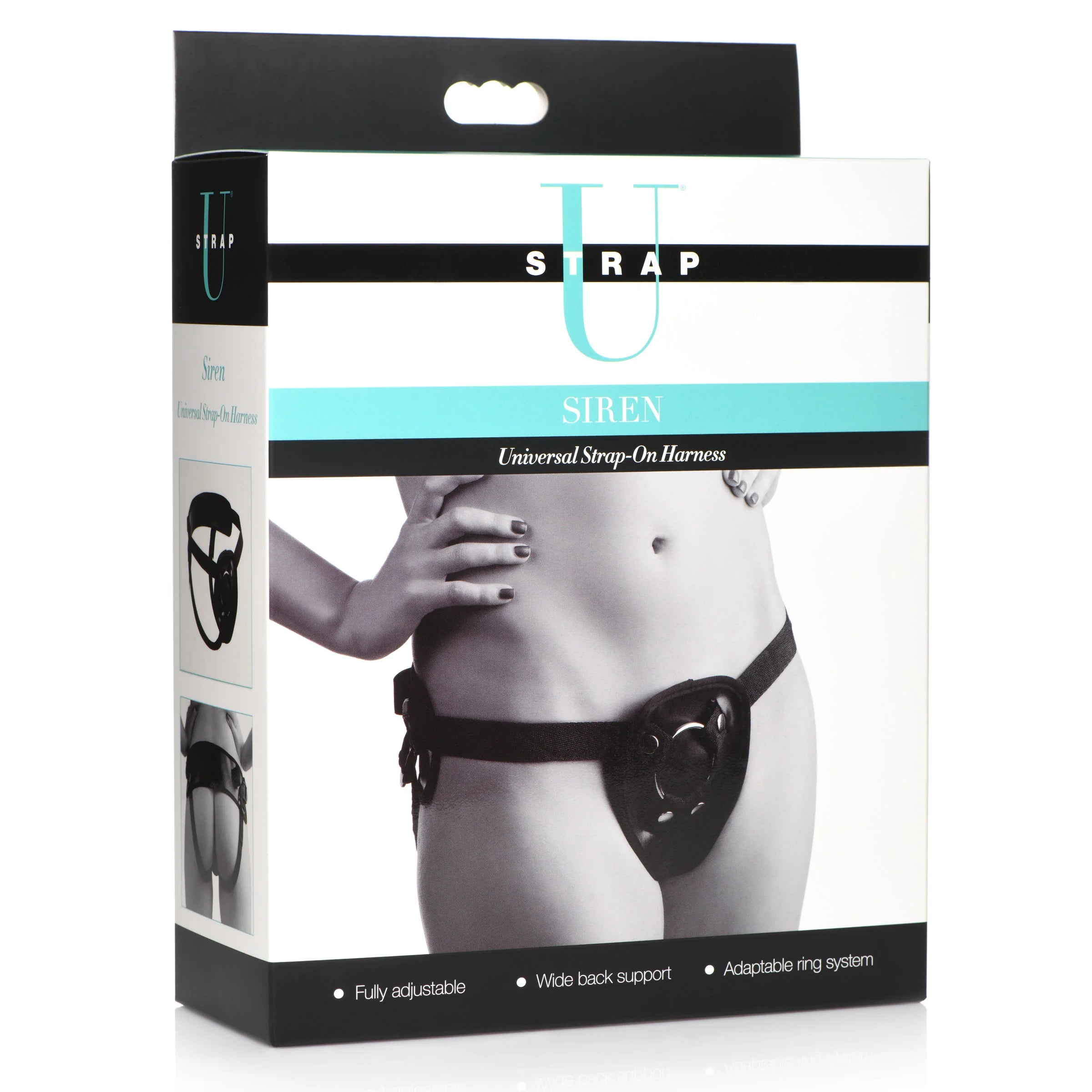 Siren Universal Strap On Harness with Rear Support